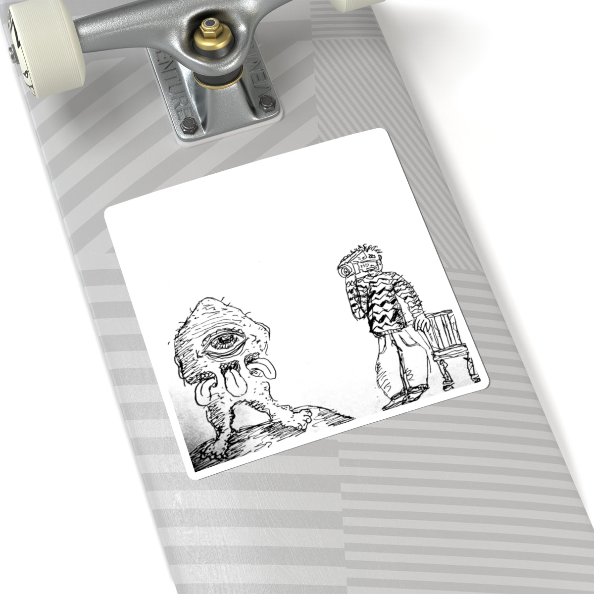 photographer graffiti sticker